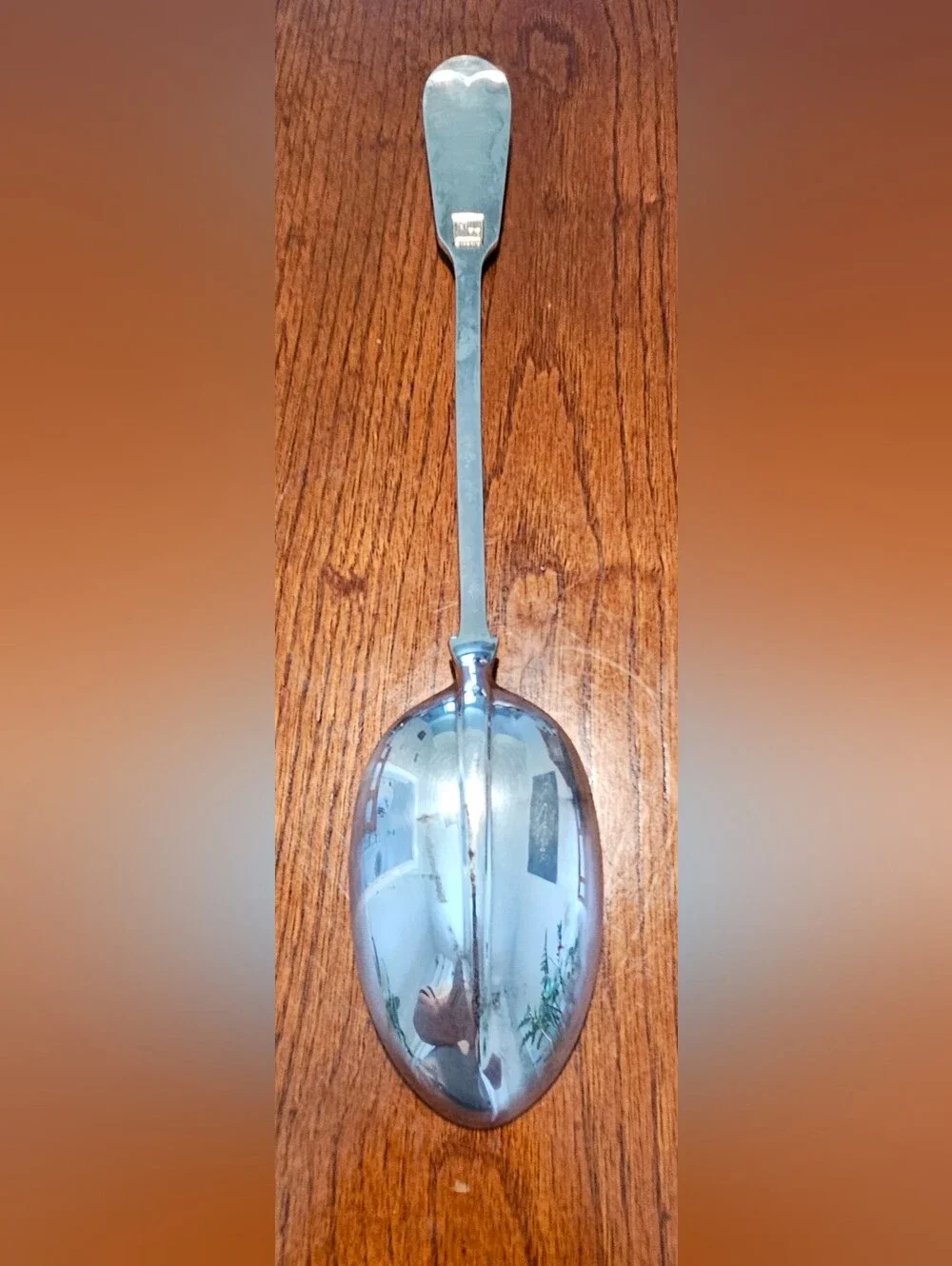 S&G Silver Plated Oversized Serving Spoon